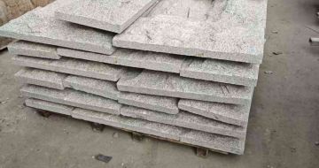 宿迁芝麻白蘑菇石，自然面