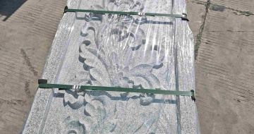 宿迁芝麻白别墅外墙雕刻版