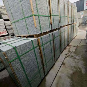 宿迁芝麻白地铺版 石材地铺石