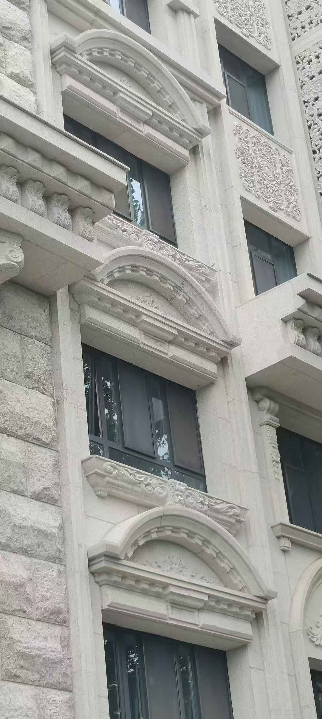 宿迁芝麻白异形 石材异形定制